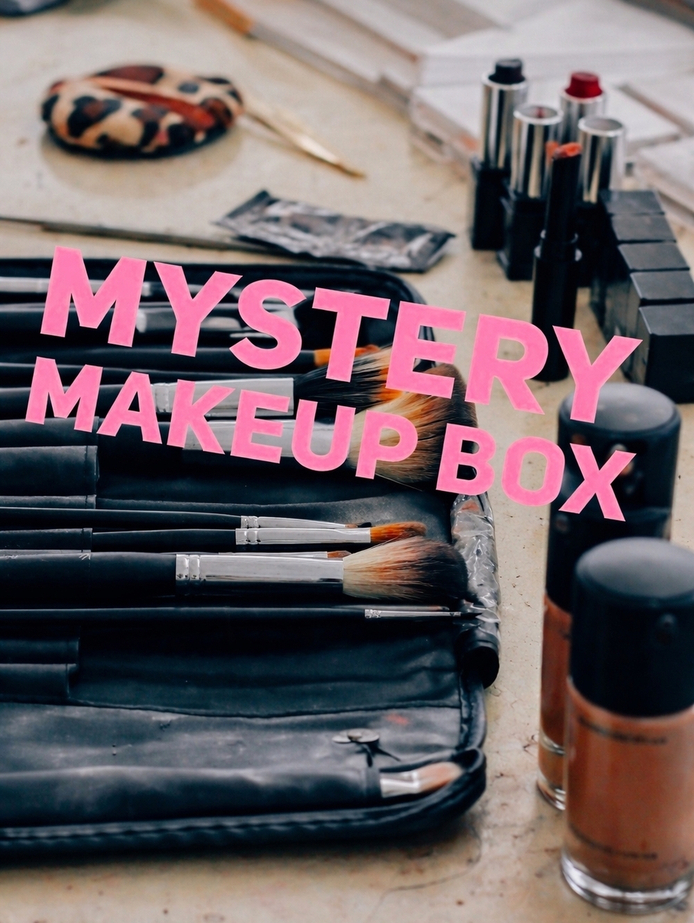 Mystery Box of Makeup Mixed Brands